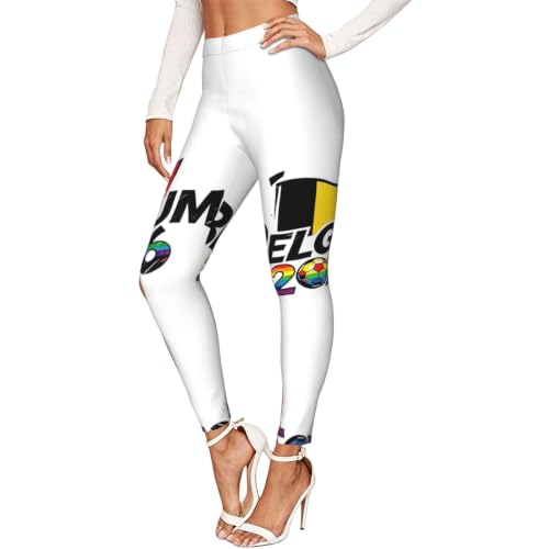 Pantalones elásticos estampados opacos y leggings elásticos de entrenamiento