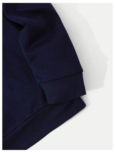 WDIRARA Men's Letter Print Graphic Hoodie Long Sleeve Sweatshirt Hooded Pullovers Oversized Top4