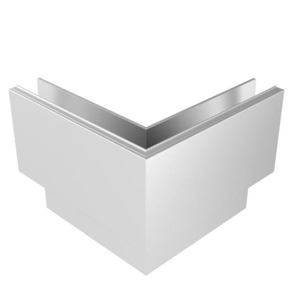 Profilé de verre d'angle extérieur 90° Sellon24 AL/0011 12-21,5 mm