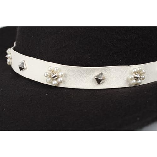 appuivbt PU Hat Bands for Cowboys Hats Ethnic Straw Hat Bands Hat Belt Western Cowgirls Hat Bands Replacement Accessories4