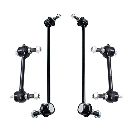 Image of Detroit Axle - Front End 14pc Suspension Kit for 2003-2014 Volvo XC90, 2 Lower Control Arms, 2 Lower Ball Joints, 4 Inner & Outer Tie Rods, 4 Front Rear Sway Bar Links, 2 Boots, Replacement