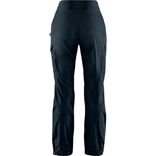 Fjällräven Damen Kaipak Trousers Curved W Pants, Dark Navy, 42W EU