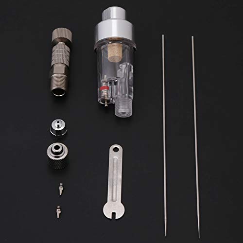 Kit de Aerógrafo Pistola Sistema de Aerografia Kit Tubo Tubo Carro para Artista, Kit de Aerógrafo de