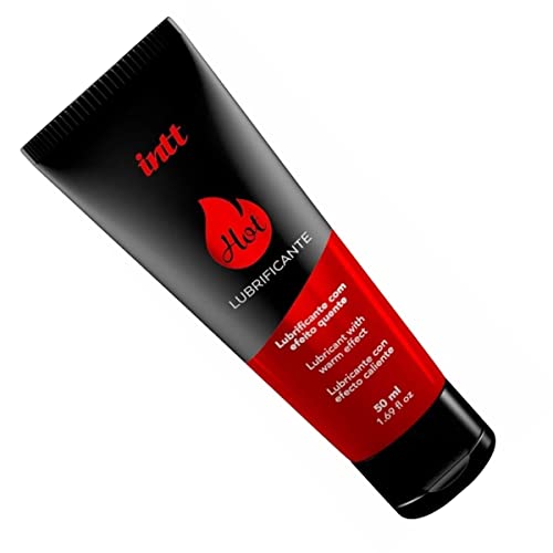 Lubrificante Gel Intt Hot Morango Esquenta Sabor Base d'água Deslizante Simulação de Lubrificação N