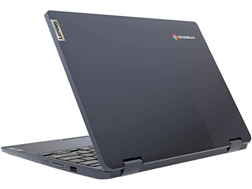 Lenovo 2022 Flex 3 Touchscreen Chromebook, 2-In-1 11.6" Hd For Business And Student Laptop, Mt8183 Cpu, 4Gb Lpddr4X, 64Gb Emmc, Arm-Based Graphics, Webcam, Abyss Blue, Chrome Os, 128Gb Usb Card #TOP4