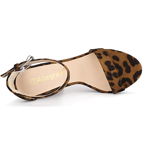 Image of Allegra K Women's Platform High Heel Ankle Strap Chunky Heels Sandals