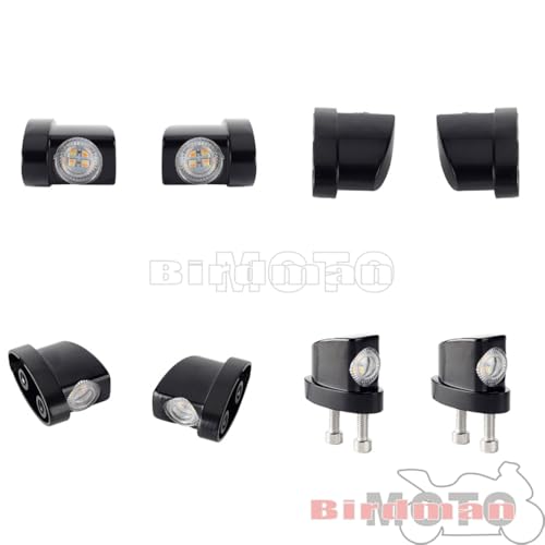 Feux indicateurs débit LED et clignotants moto universels