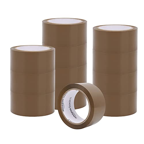 Lot De 72 Rouleaux De Ruban Adhésif Marron - 48 Mm X 66 M - Colle Acrylique - Idéal Emballage Carton