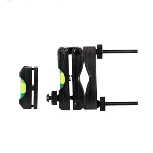 Kit de ferramentas de nivelamento de escopo, nível de montagem de mira de 25,4/30 mm com 2 bolhas ma