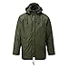 Price comparison product image Fort - Flex Lined Jacket - Green - Extra Large - Mens Waterproof Jackets - Comfortable & Stylish - Features Welded Seams - Detachable Hood - Fleece Lining