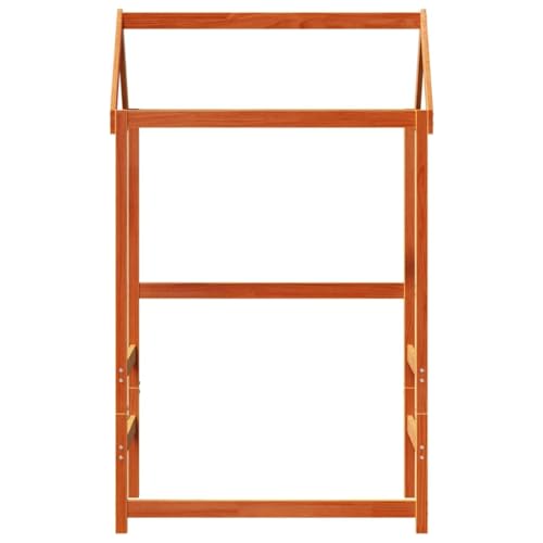 Vidaxl Tetto Letto Bambini Marrone Cera 118X70X176,5 Cm Massello Pino, Tetto Per Letto, Tettoia Per Letto Bambini, Baldacchino Per Letto Bambini - 5