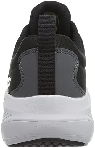 Skechers Men's GOrun Elevate-Lace Up Performance Athletic Running & Walking Shoe Sneaker, Black/Grey/Silver, 14 | Image 2