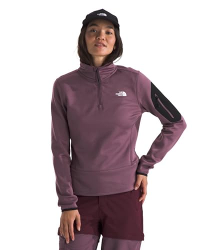 Image of THE NORTH FACE Men's Crest Full Zip Jacket | Water Repellent Fleece Coat, Double Layer Stand Collar & Zip Hand Pockets