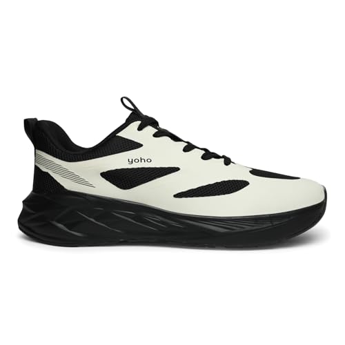 Image of YOHO Tempo Sports Shoes for Men | Stylish & Lightweight Sneaker for Man /Boys | Casual Shoe for Walking, Running, Gym & Everyday Use - 906