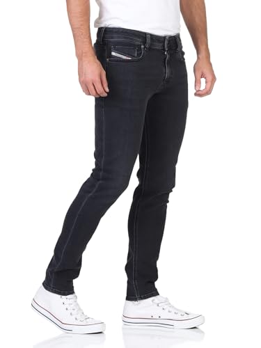 Jean skinny stretch Diesel homme taille basse conçu pour éviter les plis