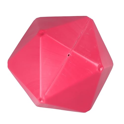 HELEVIA Pferde-Leckerli-Ball, Lustiger Polygon-Heuball mit Langsamer Fütterung, Pferdespielspielzeug, Ball-Futterspender Pferdejagd und Herdenhaltung