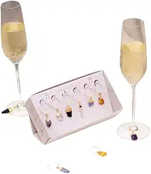 Genérico, Kit Marcador de Taças Cristais Brutos