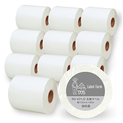 �y���x���t�@�[���zRD-V01J2 �u���U�[ �݊����ڎ��e�[�v ��102mm x 65m TD-4420DN, TD-4510D, TD-4550DNWB (10���[��)