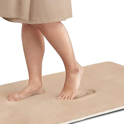 Alfombra de baño de espuma viscoelástica Genteele Cover