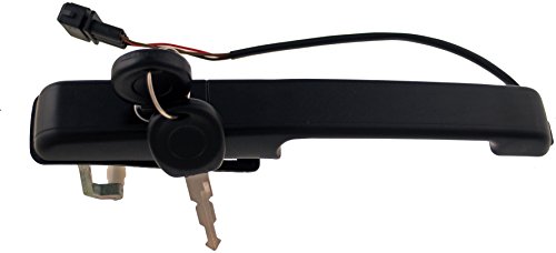 Dorman 94497 Front Driver Side Exterior Door Handle Compatible with Select Volkswagen Models, Textured Black