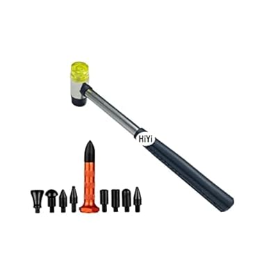 Dent Puller Auto Body Dent Repair Kit, Car With Golden Paintless Dent Removal Kit