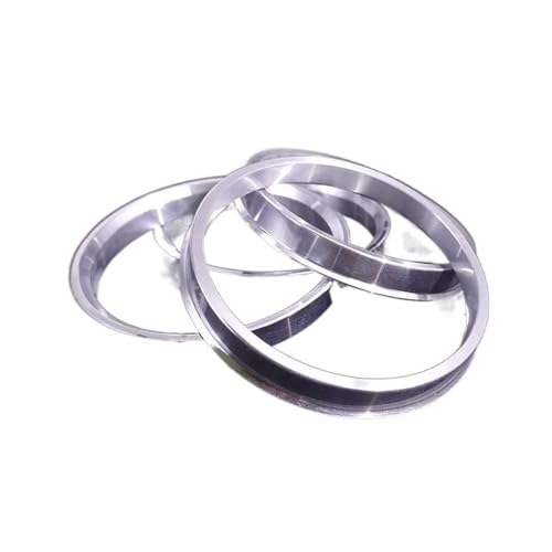 Anillos Centrales Para Llantas Anillo central del cubo de la rueda de aleación de aluminio Collar de orificio de la rueda del automóvil OD 66.6 a ID 57.1 67.1-66.1 73.1-56.160.1-54.1 65.1-63.3 75.1-72