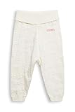 Mit luftigem Jersey ESPRIT Mini-Mädchen Leggings 0, Skin beige White, 92