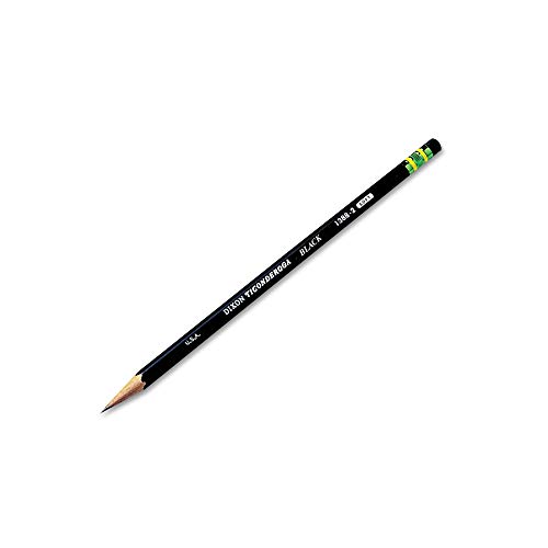 Dixon Ticonderoga Mate Negro Lápiz No.2 miniatura 1