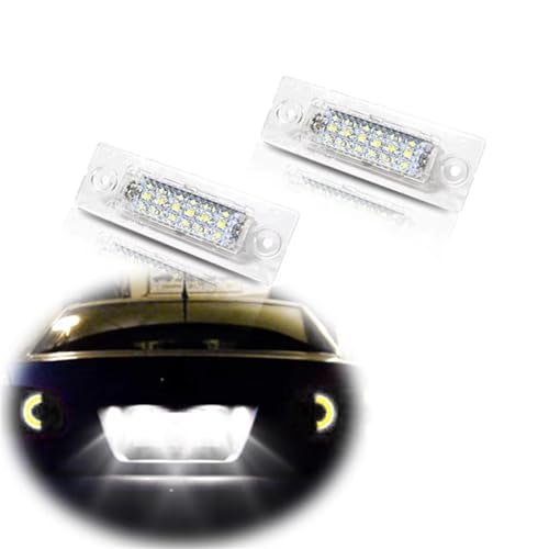 Kit de luz para matrícula VW resistente al agua con conector OE 3B5998026A 4