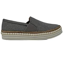 soda black slip ons