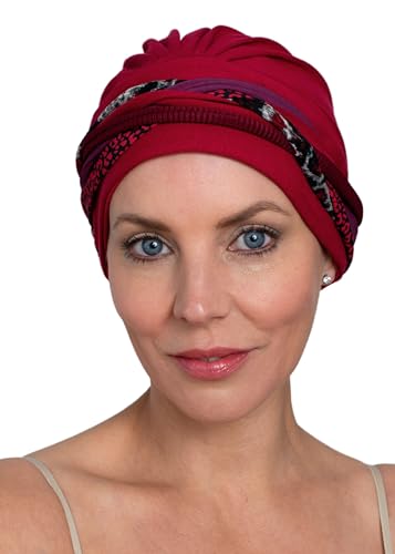 Deresina Headwear Turbante Boho (Burdeos)