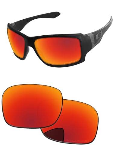 Image of Replacement Lenses for Oakley Big Taco OO9173 62mm Sunglass - Precision Fit, UV Block & Impact Resistant