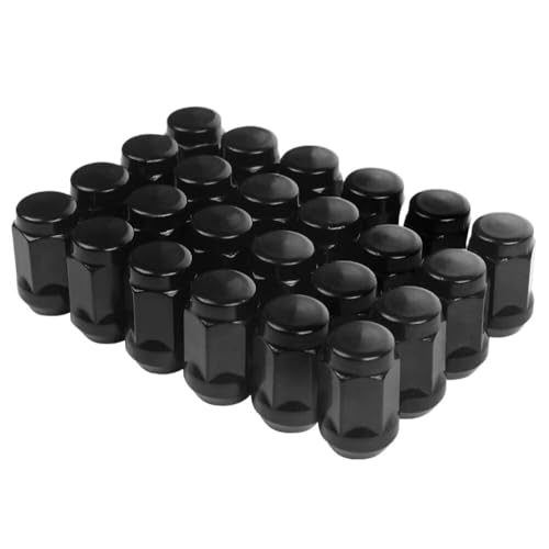 Tornillos llanta M12x1.5 negros solucionan holguras en Ford Mustang