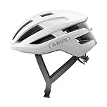Abus, Casco per bici da corsa ABUS PowerDome, casco da bici leggero con sistema di ventilazione intelligente e profilo aerodinamico, Made in Italy, per uomo e donna, bianco, taglia S