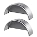 HECASA Single Axle Trailer Fenders W/Fender Backs Fits 14
