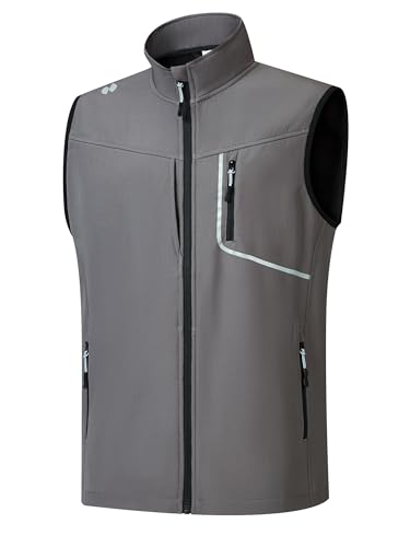 HOTSUIT Lightweight Men’s Vests Outerwear Windproof Mens Golf Vests with