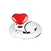 10Pcs Heart Shaped Toilet Press Tool Toilet Flush Button Pusher Toilet Water Tank Flush Button Toilet Button Assistant Toilet Flush Button Helper for Women Long Nail, Drawer Knobs Decor