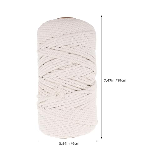 Cordón de macramé de 4mm resistente que no se deshilacha para tejer sin frustración 3