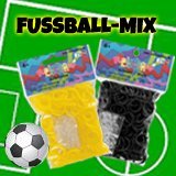 Preisvergleich Produktbild Rainbow Loom® Fussball-Mix für Dortmund Fan-Armbänder