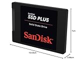 SanDisk SSD Plus 1 TB, 2.5" SATA Internal SSD, Read speeds up to 545 MB/s, Write Speeds 515 MB/s, SATA III 6 GB/s - Image 5