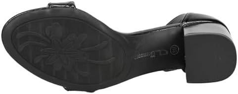 CL by Chinese Laundry Women's Jordyn Patent Heeled Sandal, Black, 10 | Image 4