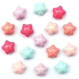 KEYDUACU Fridge Magnets Strong Refrigerator Magnet Sticker,15Pcs Cute 3D Colorful Star Crafts Decoration Magnet,Strong Fridge Magnets for Kitchen,School,Locker,Office Whiteboard,Cabinet and Dishwasher