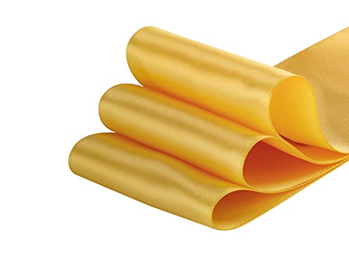 Joycrosso 75mm Double Faced Satin Ribbon 4.5 Meters-Roll Set for Chair Sash Gift Wrapping Party Favor Home Decoration Craft Supplies - Image 3
