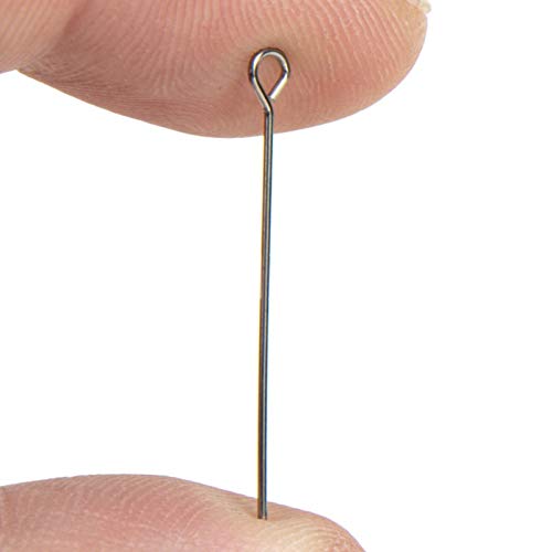 Pinos de pesca para pesca, 100 peças de anzol de pesca de aço inoxidável isca de peixe acessórios gi