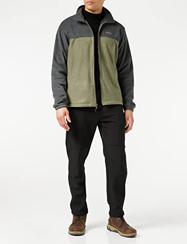 Columbia Steens Mountain Full Zip 2.0, Giacca In Pile Uomo, Shark/Stone Green, M - 3