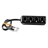 Veuillez noter que cet adaptateur répartiteur réseau RJ45 ne peut pas être partagé. Le réseau ne peut être utilisé que par un seul ordinateur à la fois. Cet adaptateur répartiteur RJ45 n'est pas un routeur. Deux appareils ne peuvent pas accéder simultanément à Internet ! Il s'agit simplement d'un répartiteur. Ne l'utilisez pas avec un routeur ; il ne sert pas à transmettre des données haut débit depuis un routeur.