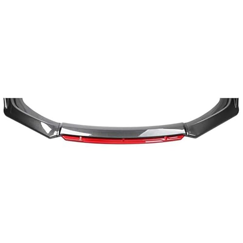 QVBGFF Alerón Delantero Coche,para Audi Q3 Sportback 2020-2024,Coche Parachoques Delantero Labio Divisor Difusor Trim Kit lip Spoiler Delantero Frontal Proteger,D