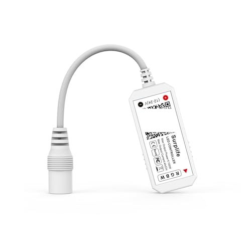 Variateur LED gradation fluide double mode mini contrôleur coloré RVB 4 canaux