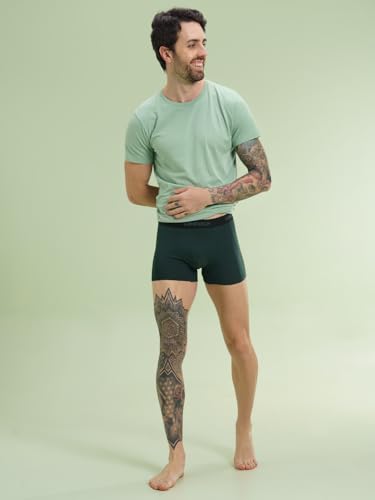 Image of DAMENSCH Men Solid Anti-Odour Peppermint Finish, Ultra Soft with Premium Shine EPP Classic Trunks