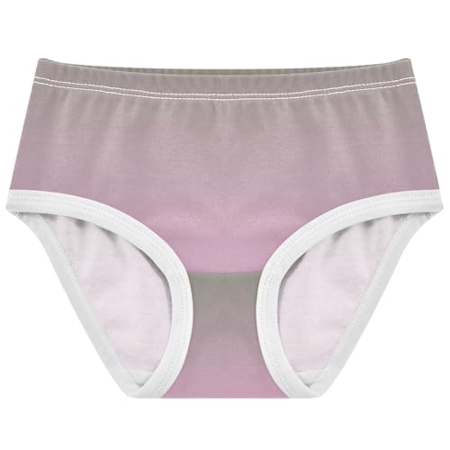 Joisal Camouflage Green Pearl Pink Gradient Cute Panties Girl Toddler Underwear Floral Cotton Bright Kids Briefs Undies 2t